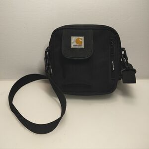Carhartt WIP Essential Bag Small Crossbody Shoulder Work In Progress Black 7x7x2